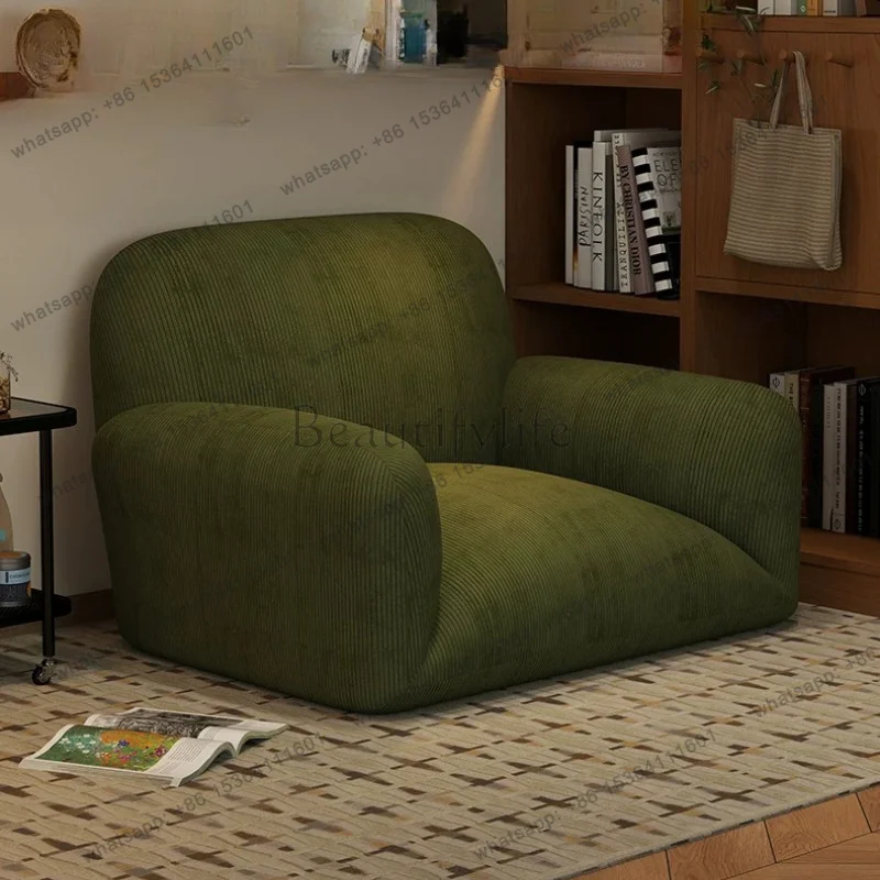 LJY Lazy Modern Living Room Sofas Minimalist Individual Cute Corner Lounge Outdoor Sofa Relaxing Designer Divano Home Furniture