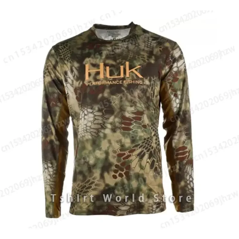 HUK vêtements de Camouflage maillot de pêche veste à manches longues vêtements Uv UPF50 + sweat hauts équipement Uniforme chemises de pêche d'été