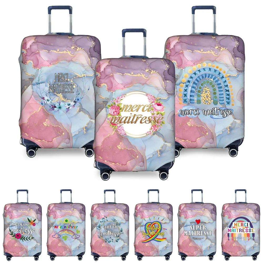 

Travel Luggage Cover Suitcase Protective Cover Printing Maitresse Series Dust-Proof Elastic Fabric for 18-32inch Baggage Case