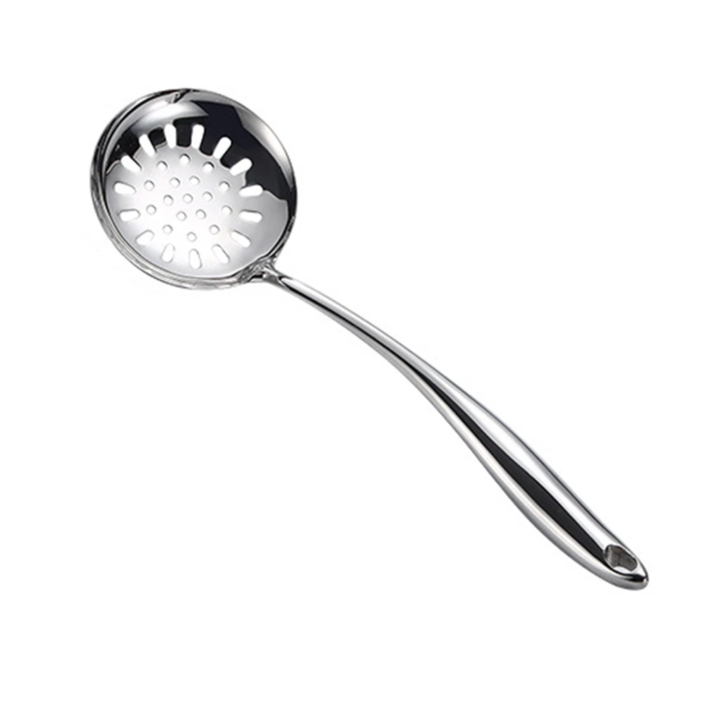 

Stainless Steel Strainer Spoon 304 Non Stick Cooking Tools Heat Resistant Kitchen Gadgets Utensil Set Easy Clean