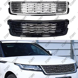 1PCS Car Front Bumper Radiator Mesh Grille For Land Rover Range Rover Velar 2017 2018 2019 2020 2021 2022 2023 2024 LR092628