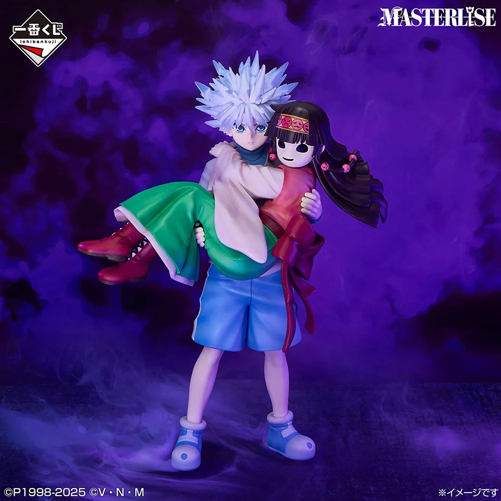 100% Original in Stock Bandai Spirits Ichiban Kuji Hunter Hunter Illumi Zoldyck Killua Zoldyck Nanika Hisoka Morow Ging Freecss view 3