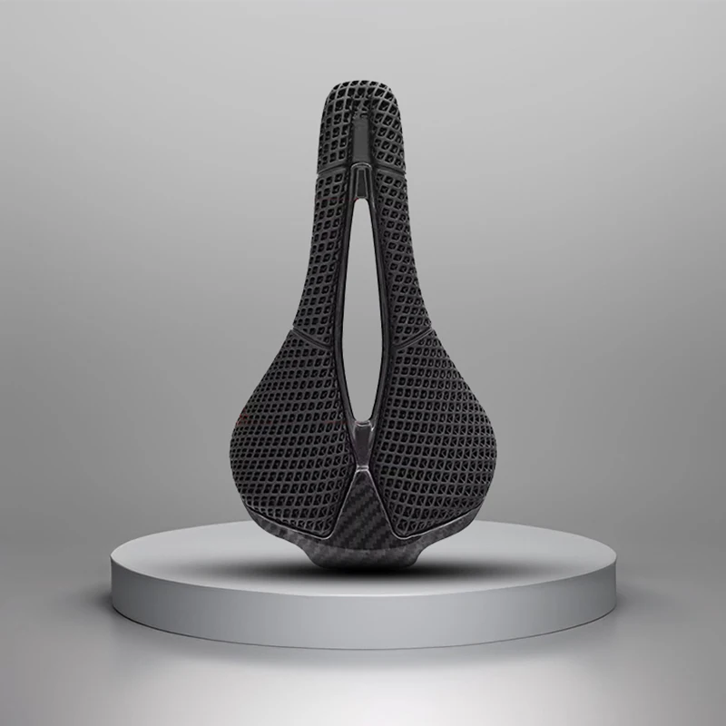 

New Carbon Fiber Bicycle Seats For Brompton Folding Bicycle Road Mountain Bike 3D-Printed Ultra-light Honeycomb Breathable Seat