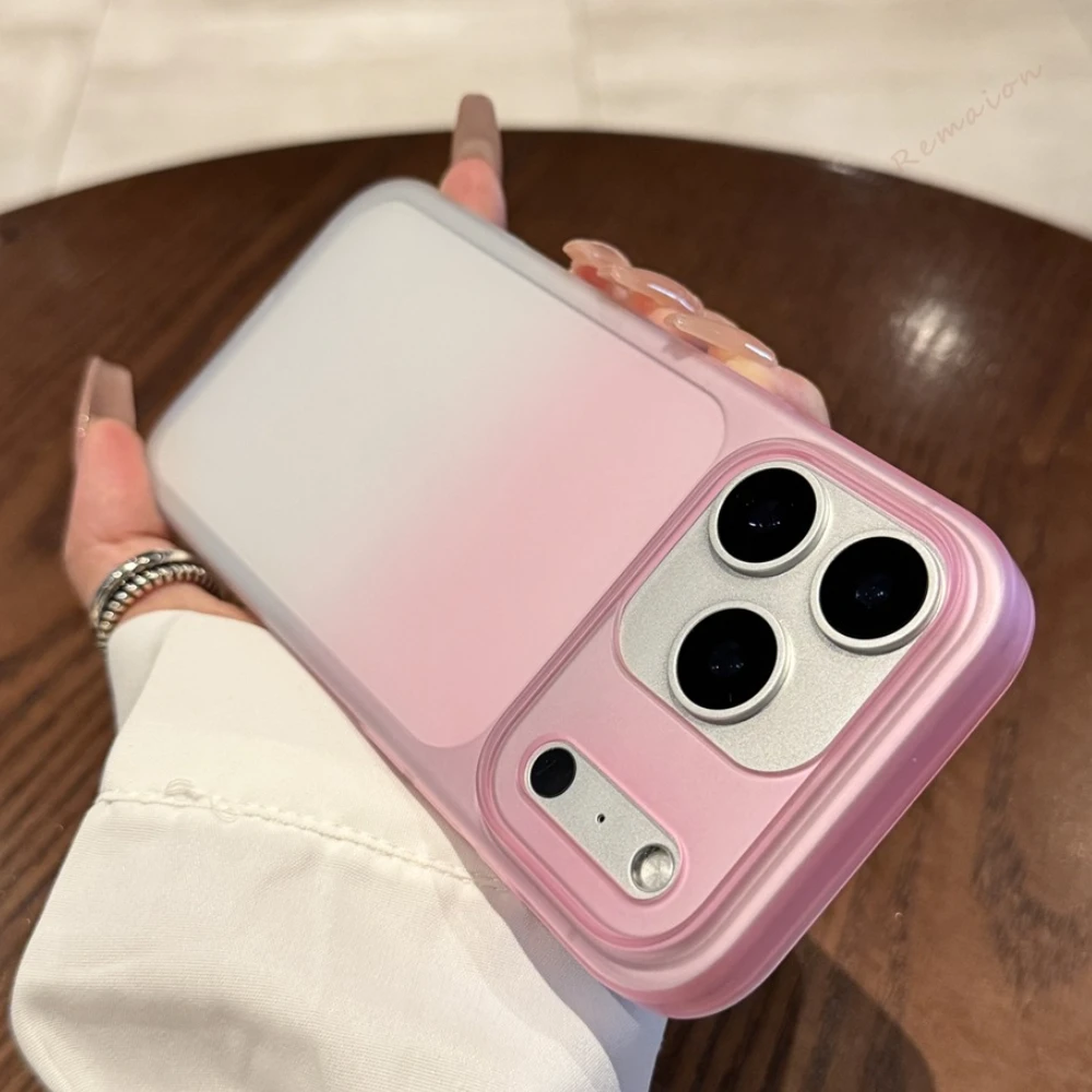 Matte Clear Ultra-thin Phone Case For iPhone 17 Air 16 15 14 Plus 13 12 13 14 15 16 17 Pro Max Transparent Protector Cover