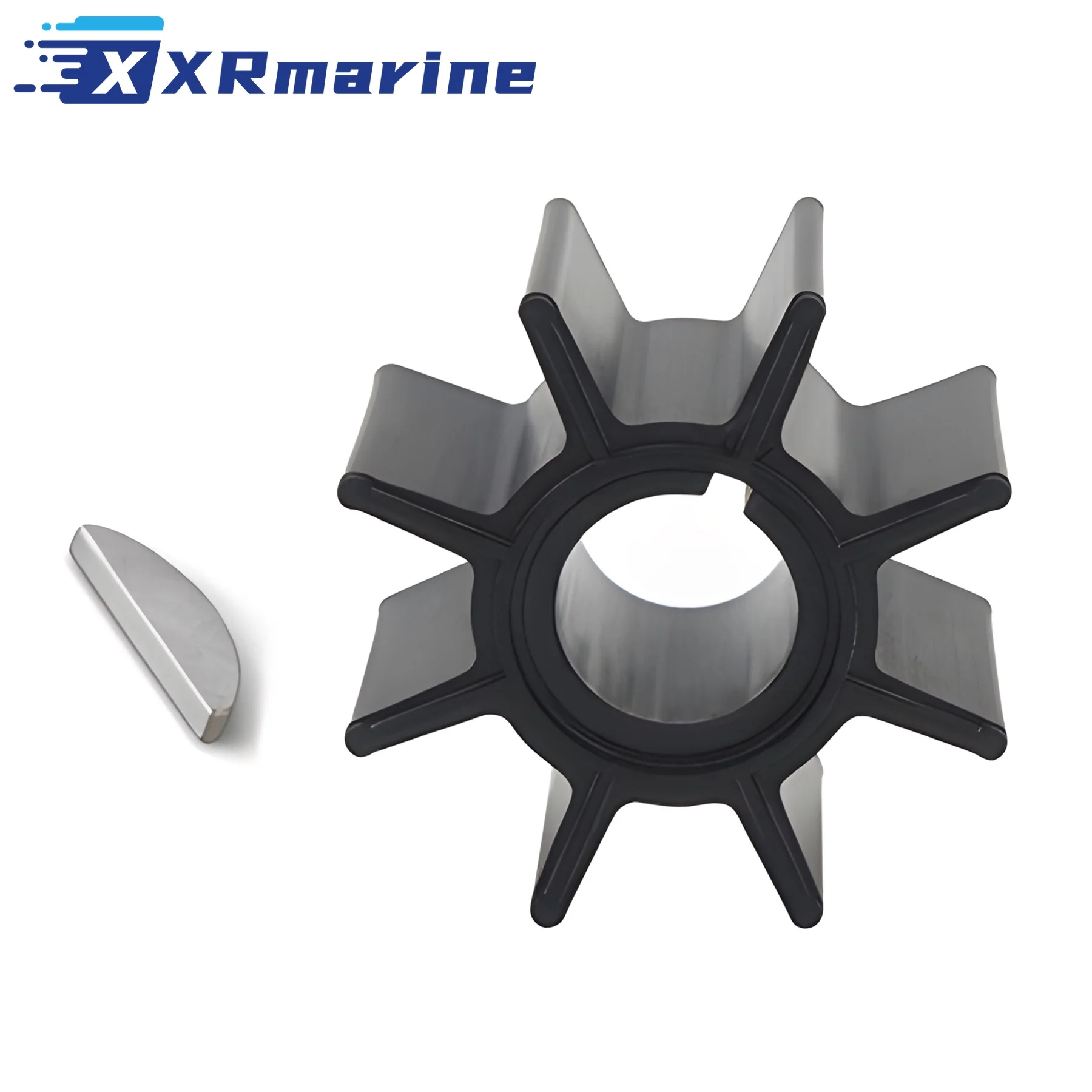 Water Pump Impeller with Key for Nissan Tohatsu 9.9 15 18 20 HP Outboard 334-65021-0 18-8921