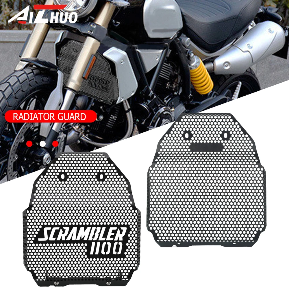 

Motorcycles Radiator Grille Guard Oil Cooler Cover For Ducati Scrambler 1100 Scrambler1100 Sport 2023-2022 2021 2020 2019 2018