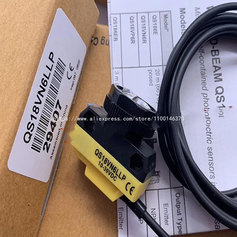 

New High Quality Mirror Reflective Photoelectric Switch Sensor QS18VN6LLP QS18VP6LLP