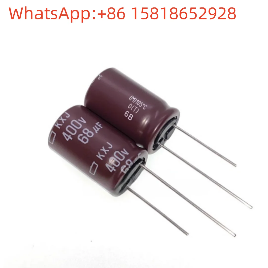 

10pcs 68UF 400V Black Diamond 400V68UF 16X25 KXJ Series High Frequency Long Life Electrolytic Capacitors