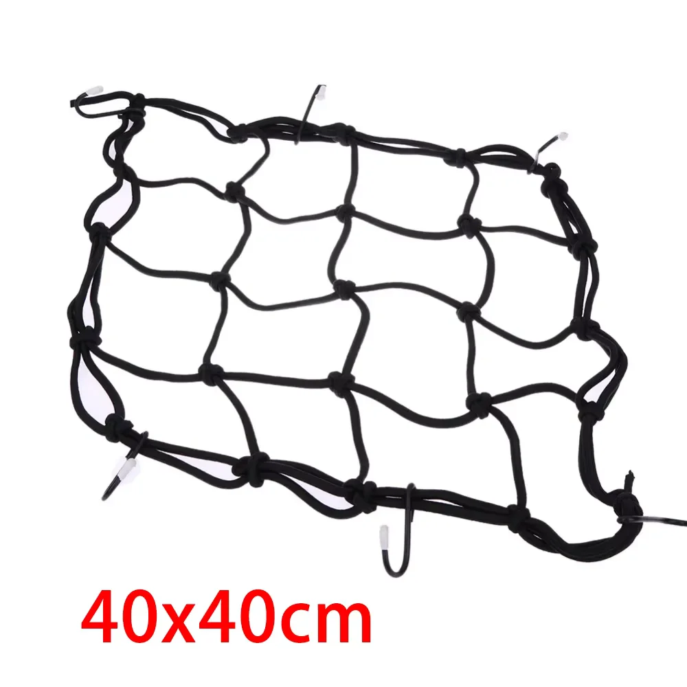 دراجة نارية الأمتعة صافي مع 6 السنانير ، دراجة عقد أسفل ، شبكة خزان الوقود ، خوذة شبكة ويب ، بنجي السفر السلع ، حقيبة خزان ، تصفيف السيارة #5