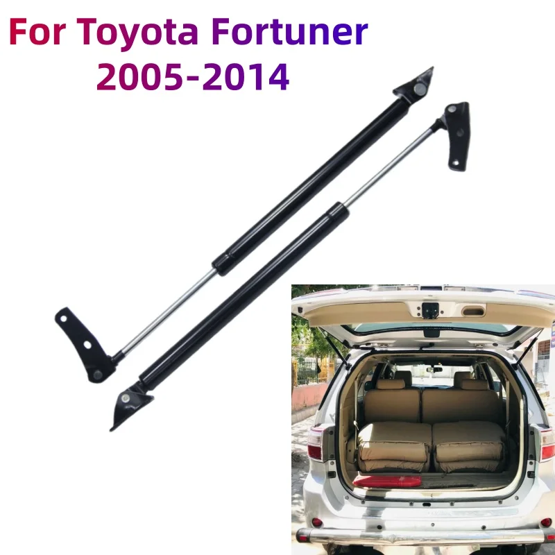 

2Pcs Rear Trunk Tailgate Boot Gas Strut Lift Support Rod Damper Spring Loaded Gas Shock For Toyota Fortuner 2004-2015 689500K010