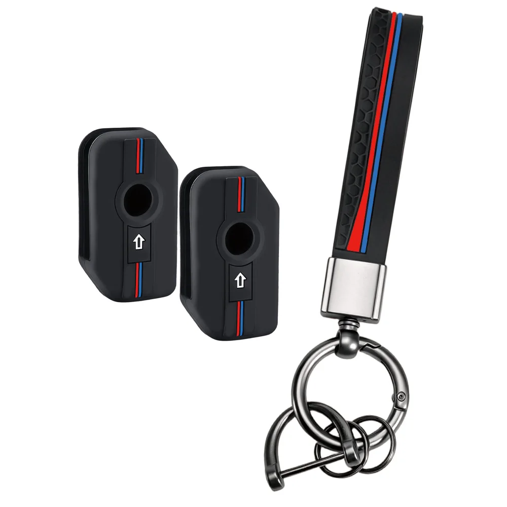 New Silicone Motorcycle Key Case Cover for BMW R1250GS R1200GS C400gt F750GS F850GS K1600B K1600GT R1200RS R1200RT F900R F900XR
