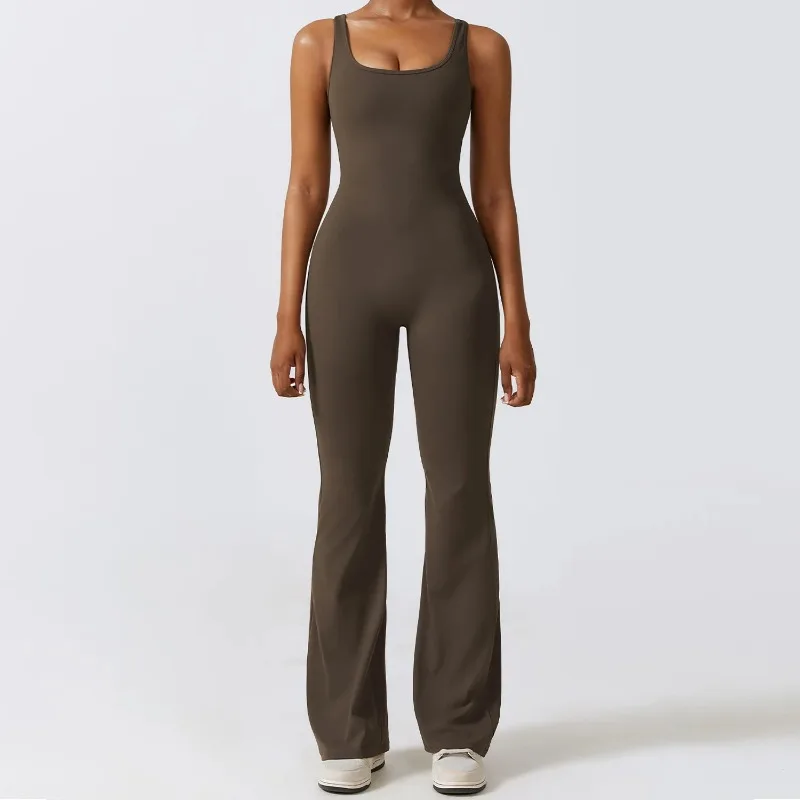 

New Gym Set Women Training Yoga Suit Sportswear Women Sports Jumpsuit Fitness Rompers Stretch Female Push Up Workout Bodysuits