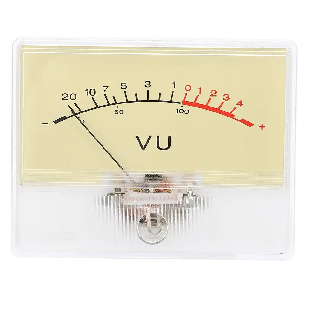 

Высокий DB VU Meter T90 Усилитель уровня с лампочкой для аксессуаров для аудиоустройств и указателем циферблата
