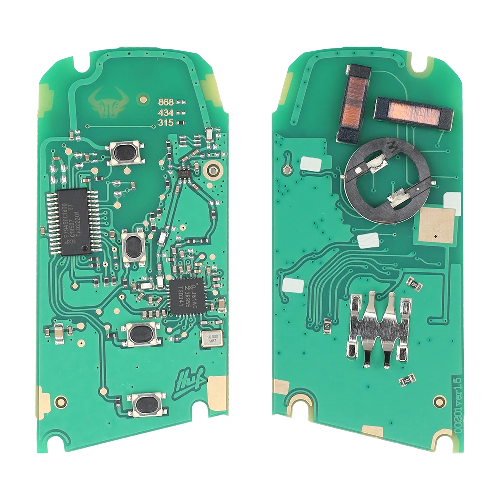 SilKY 3 Buttons Remote Key Fob For BMW 5 7 F Series FEM / BDC,CAS4,CAS4+ 2012-2018 YGOHUF5662/YGOHUF5767 315/433/868Mhz New