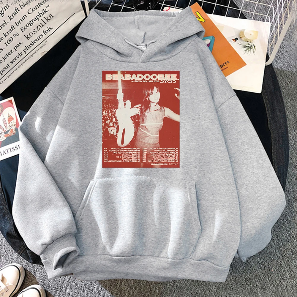 Take A Bite Song Hoodie Beabadoobee 2026 Tour Damen Herren Hoodies Herbst Winter Kleidung Mode Lässiger Pullover Harajuku Unisex – Detail 17