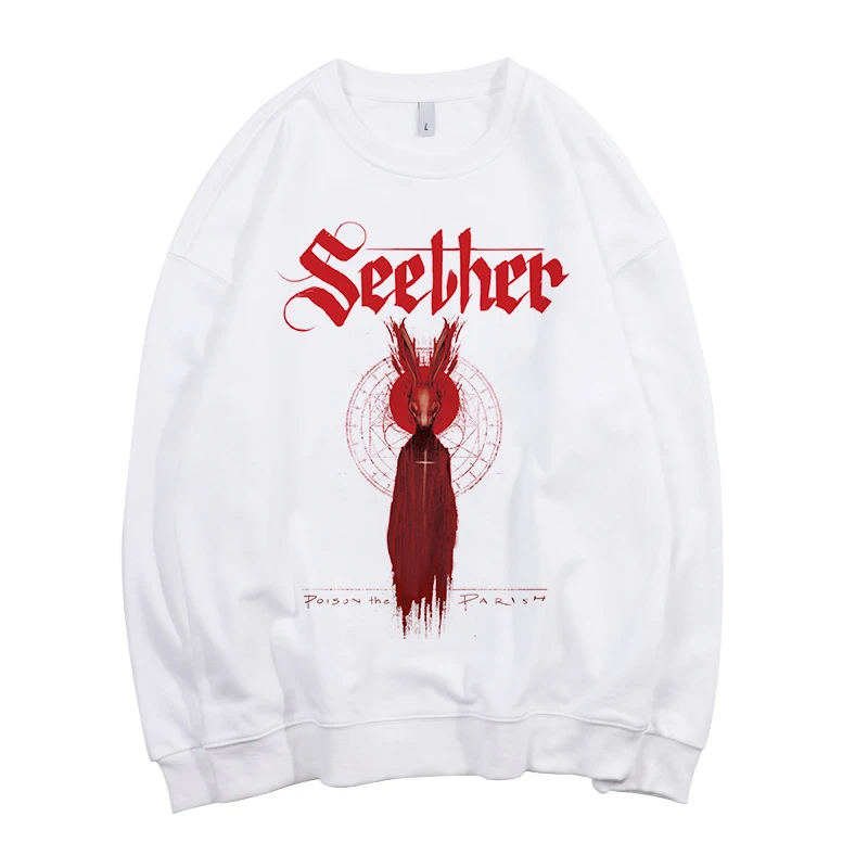 

South Africa Rock Band Seether Hoodie Sweatshirts Pullovers Women/men Long Sleeve Hoody Tops Harajuku Streetwear Hip Hop Tops