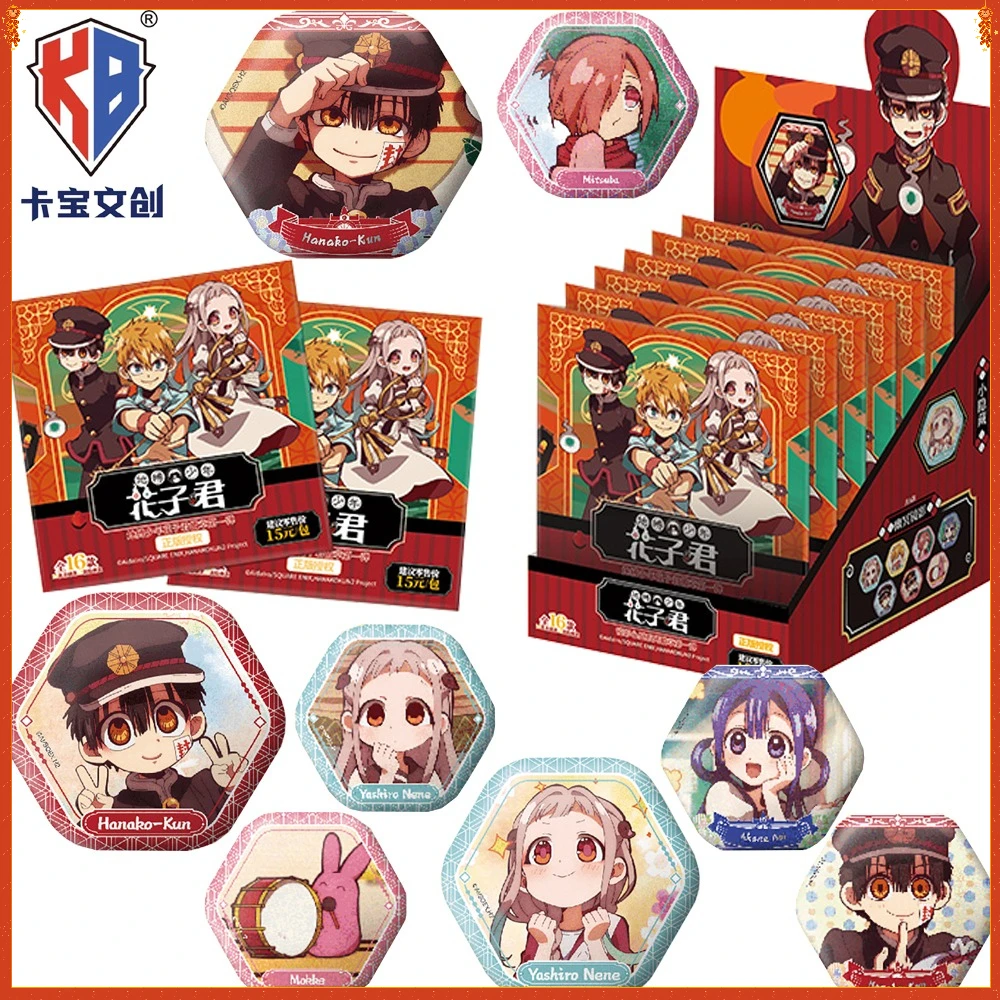 KABAO حقيقية المرحاض ملزمة Hanako-كون شخصيات أنيمي شارة المشجعين جمع دبابيس شعبية حقيبة حلية اكسسوارات متعة الهدايا #1