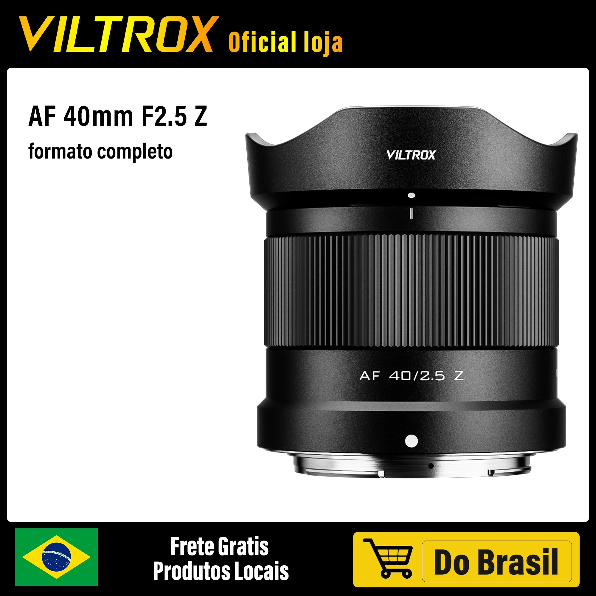 

VILTROX 40mm F2.5 for Sony E Lens Nikon Z Lens Camera Lens Full Frame Auto Focus Portrait Vlog Lens For Nikon Zf Zfc Z6 Z7 Z8