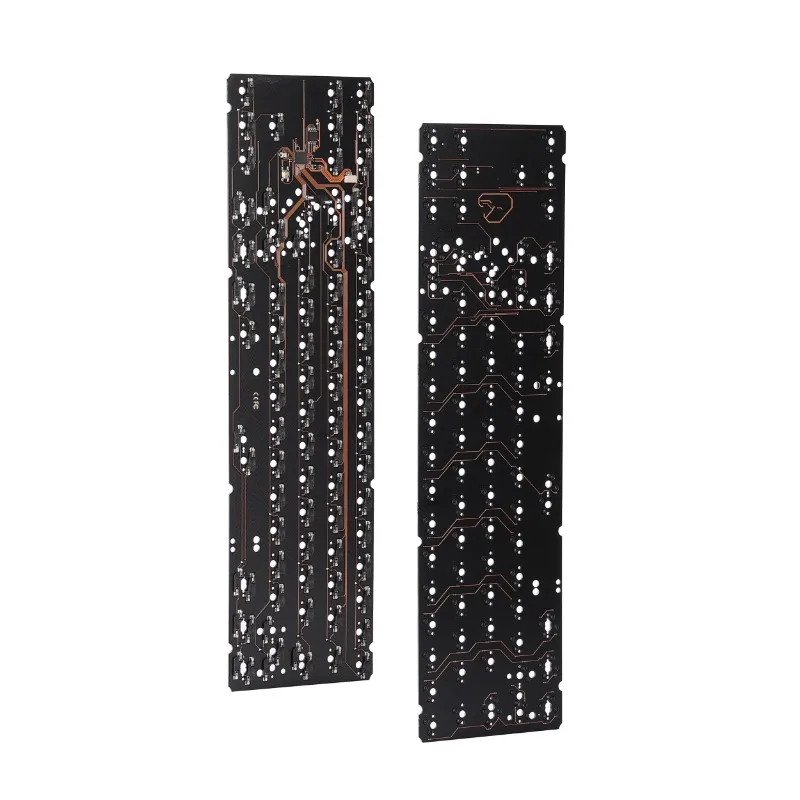 

Mifuny DIY KBDfans Механическая клавиатура Pluto с возможностью горячей замены, материнская плата на заказ 1,2 мм, неэластичная режущая печатная плата, поддержка QMK, без света