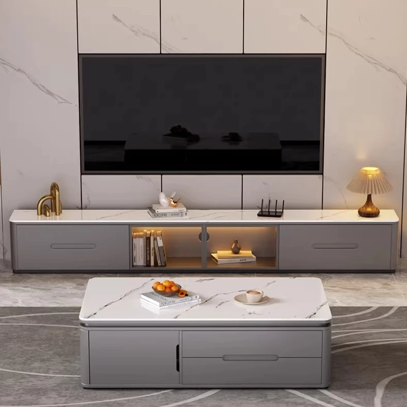 Living Room Minimalist Tv Stands Storage Display Luxury Wall Tv Table Nordic Aesthetic Suporte Para Tv Chinese Style Furniture
