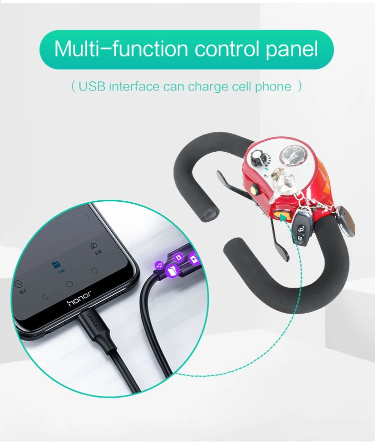 Sleutel afstandsbediening opvouwbare mechanische knop opvouwbare scootmobiel borstelloze motor 180W voor ouderen en gehandicapten-BZ-FDB01