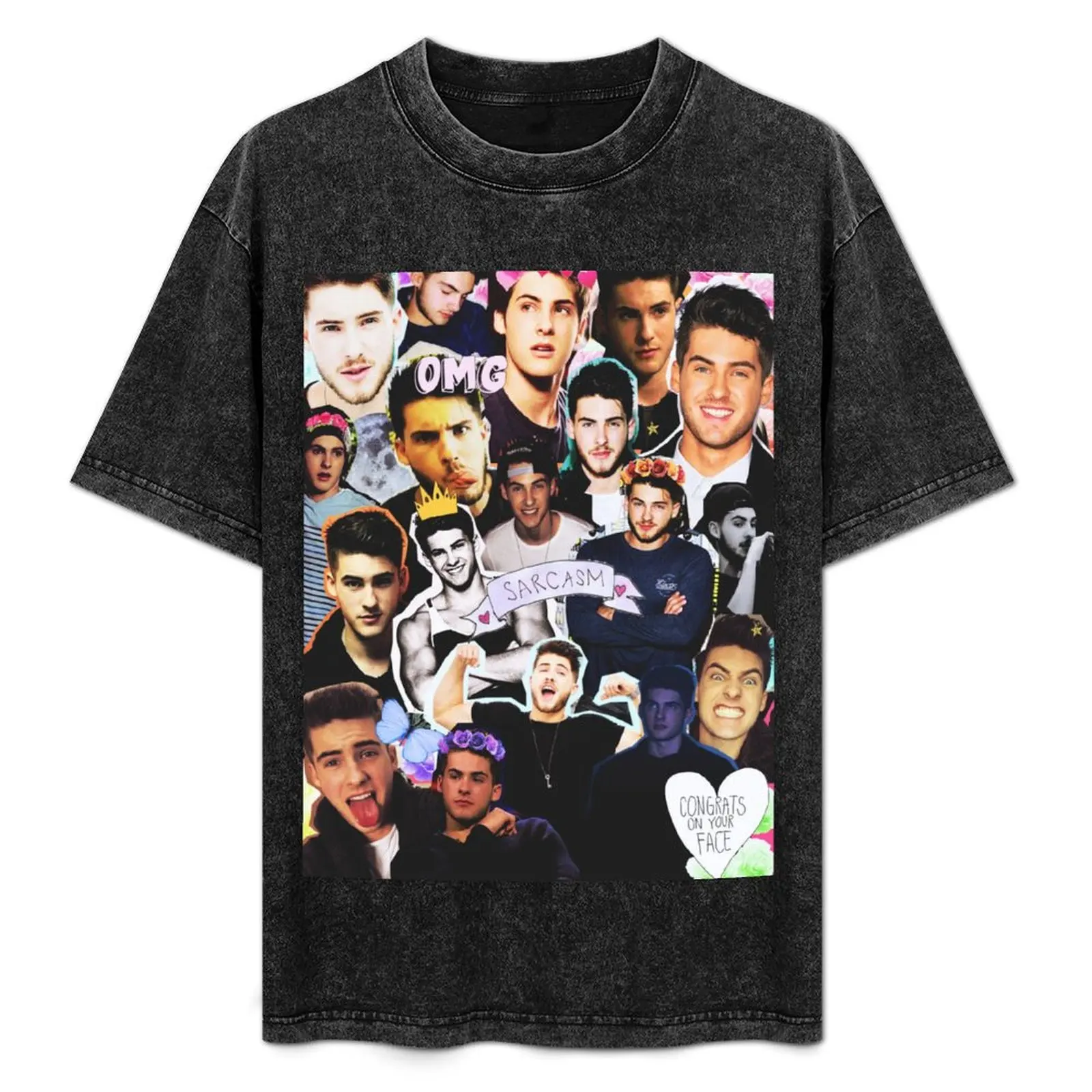 

Cody Christian Collage T-Shirt Breathable Sportswear T-Shirt for Men