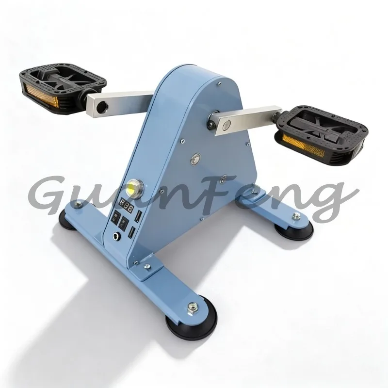 Portable generator 100W, pedal and hand cranked fitness bike charger, USB and DC 1-35V adjustable output