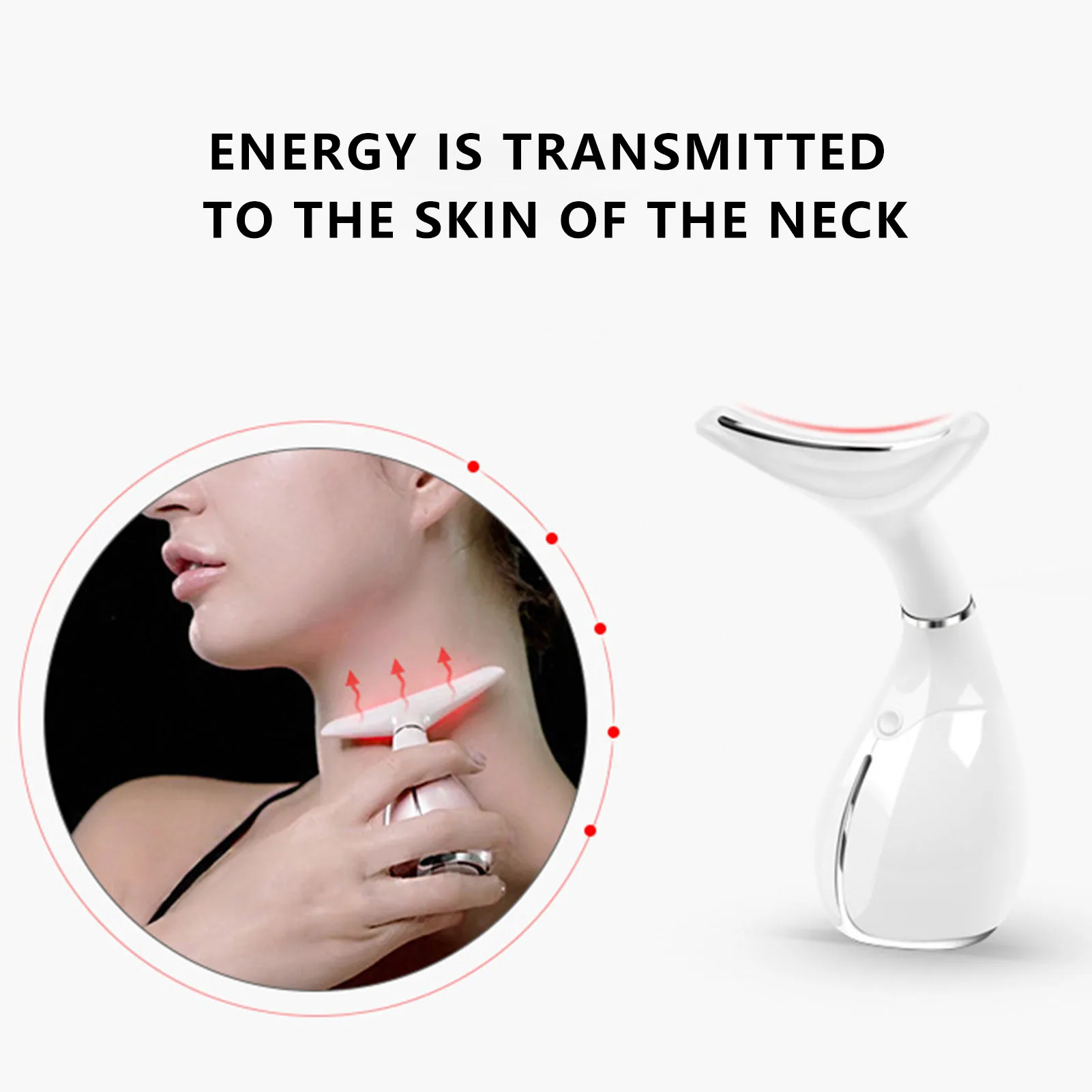 Masajeador Facial EMS para el cuello, máquina de belleza Facial, Lifting Facial, Reduce la barbilla doble, antiarrugas, estiramiento de la piel, herramientas para el cuidado de la piel