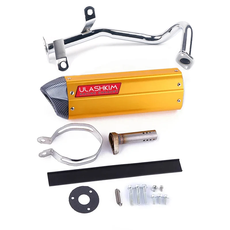 SYM GY6 50 60 80c kymco 50 Motorcycle Scooter Muffler Exhaust 139qmb 139qma db killers Jonway,Lance,Longbo Sym mio 50 cc