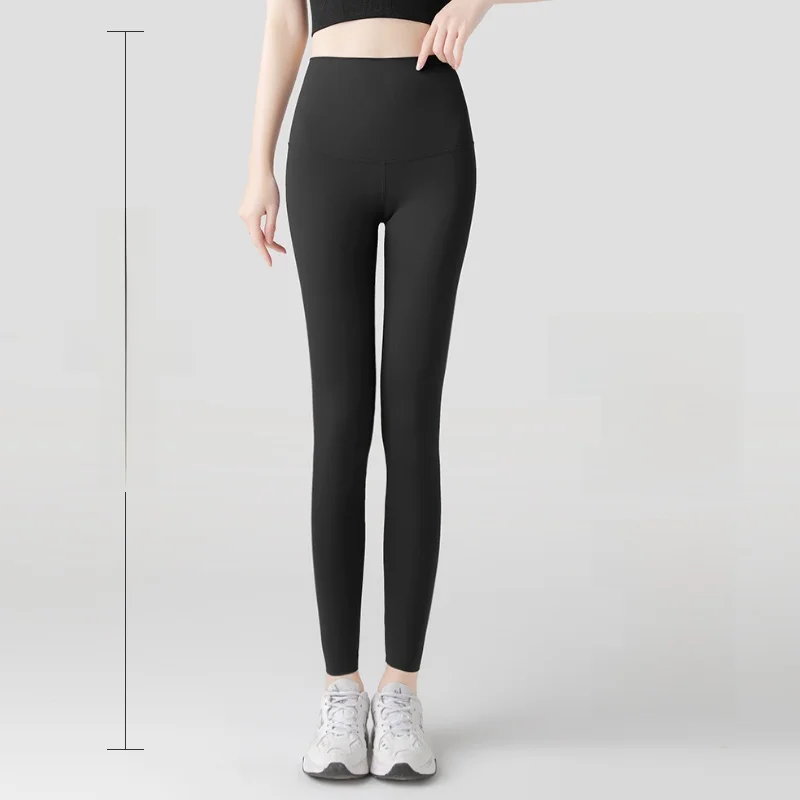 กางเกงโยคะผู้หญิง ยี่ห้อ Fitn ark รุ่นบาง สำหรับฤดูใบไม้ผลิและฤดูใบไม้ร่วง ใช้เป็นเสื้อคลุมด้านนอกได้ ช่วยยกกระชับสะโพก