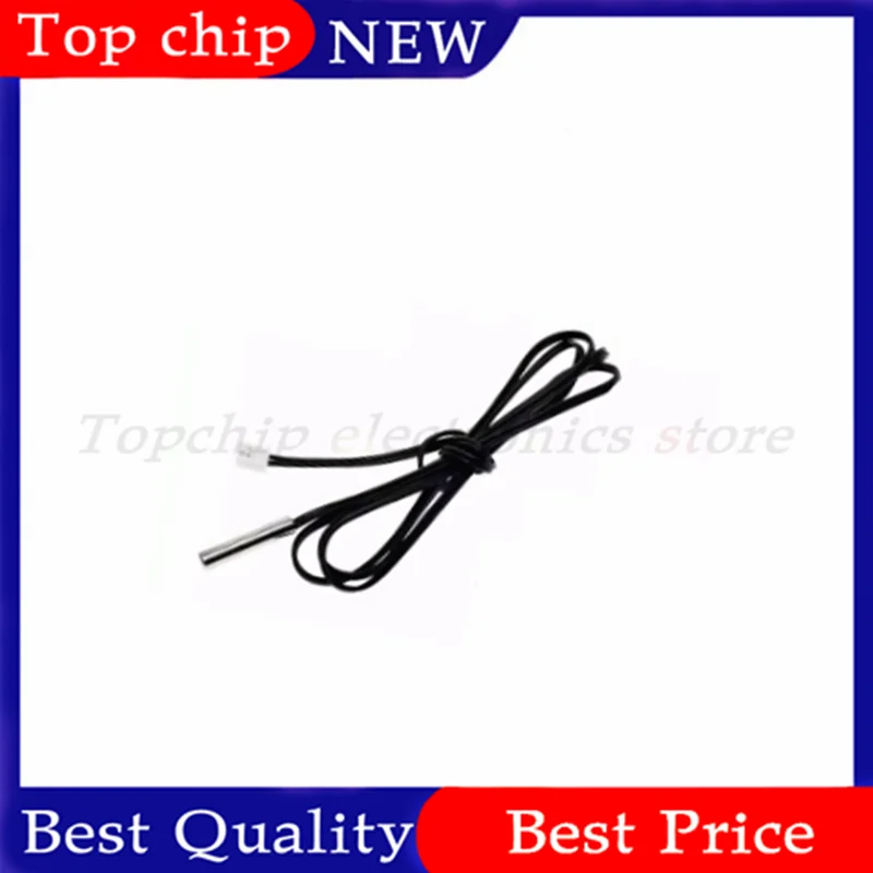 1M NTC Thermistor Temperature Sensor Waterproof Probe Wire 10K 1% 3950 W1209 W1401 cable