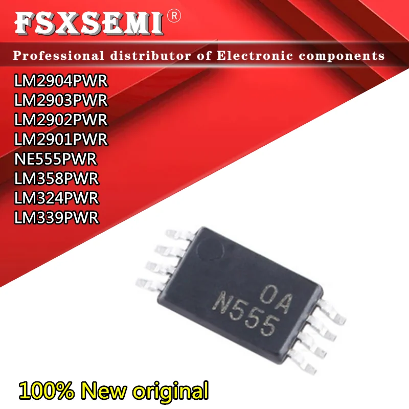 10pcs LM2904PWR LM2903PWR LM2902PWR LM2901PWR  NE555PWR LM358PWR  LM324PWR LM339PWR L2904 L2903 L2902 L2901 N555 L358 L324 L339