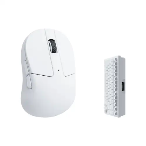 Imagen 2 del producto Keychron-ratón óptico M4 con cable USB, inalámbrico, 2,4 GHz, Bluetooth, tipo C, Sensor 3395
