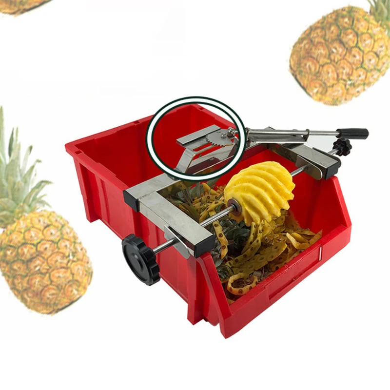 Commerical Pineapple Shelling Machine Manual Pineapple Peeler Knife Suit Stainless Steel Special Knife