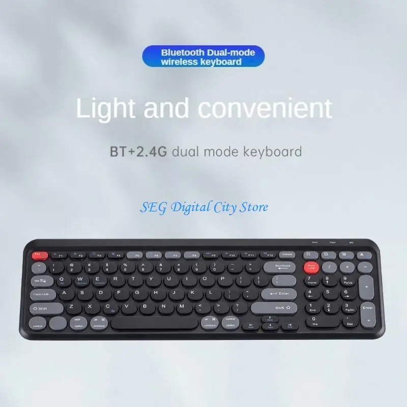 U75B لوحة مفاتيح متقدمة متوافقة مع تقنية 2.4G، اتصال سهل لجميع الأجهزة