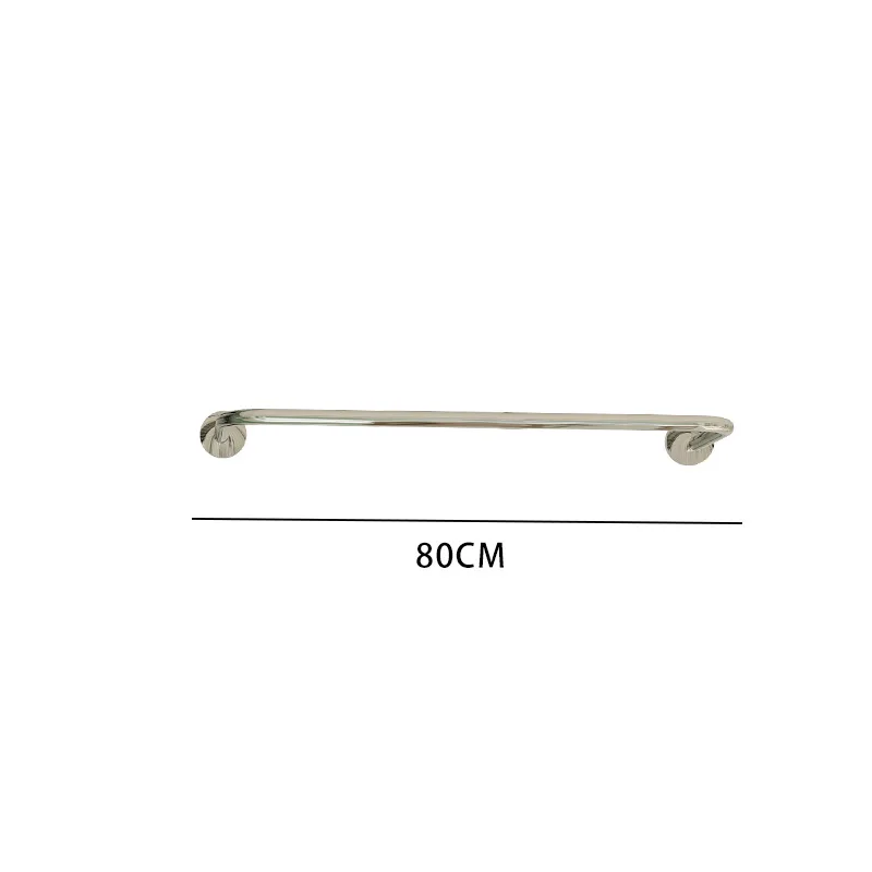 Stainless Steel Wall Mounted Clothing Rack Fashion Boutique Display Shelf Mall Garment Organizer Space-Saving Shelving System