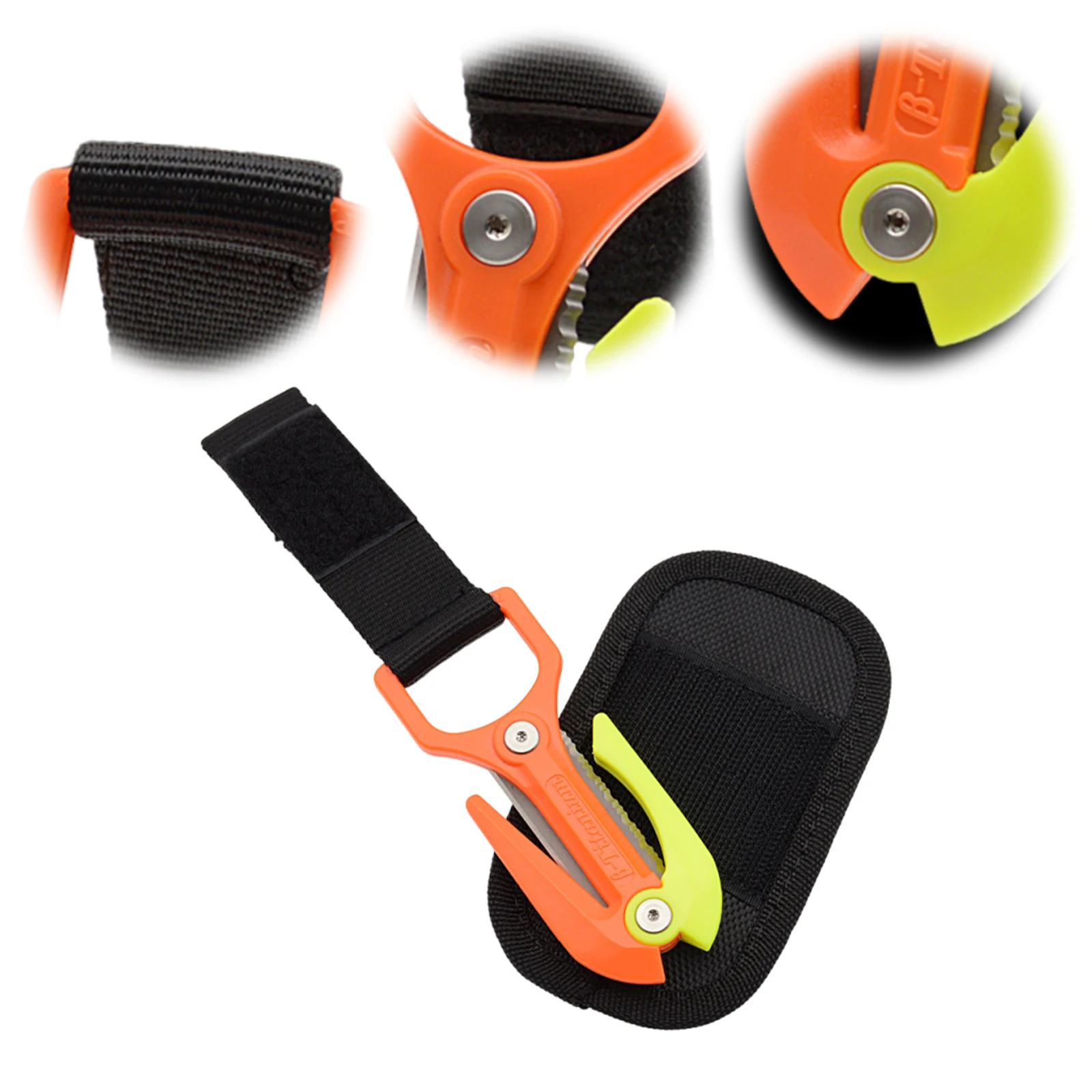 underwater-dual-blade-knives-with-protect-sleeve-easy-carry-scuba-diving-cutting-2in1-for-rope-fishing-net-aquatic-plants