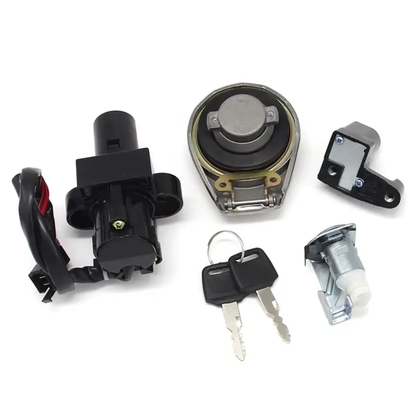 قطع غيار الدراجات النارية لهوندا CB750 البومة 35010-MW3-830 مفتاح إشعال غطاء الوقود الغاز مقعد مفتاح القفل عدة الملحقات