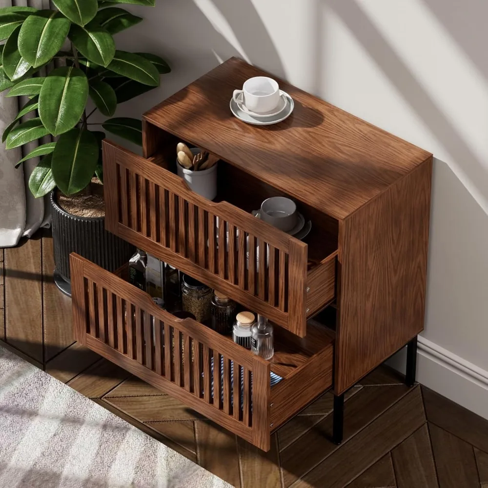 

Storage Cabinet,75" Farmhouse Buffet Cabinet with Metal Base and Adjustable Shelves,Sideboard Coffee Bar Cabinet, Customized