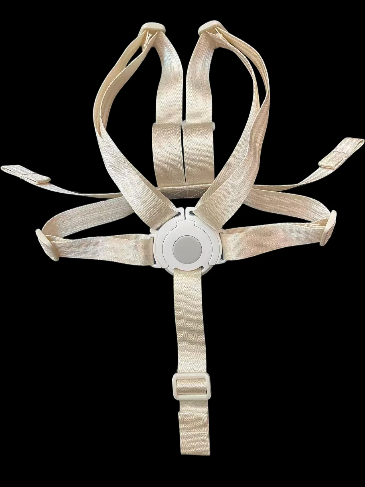 Champagne 5 point harness for  Boori Neat High Chair V22 For boori Byron High chair baby dining chair replacement strap