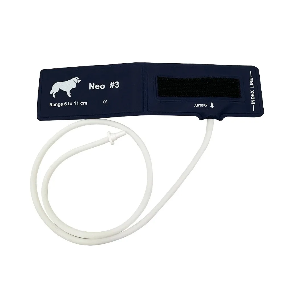 Pet Monitors For Animal Use Blood Pressure Monitors TPU Nylon Cuff Without Capsule Animal Blood Pressure Cuff NO.1-NO.5Tube 60cm