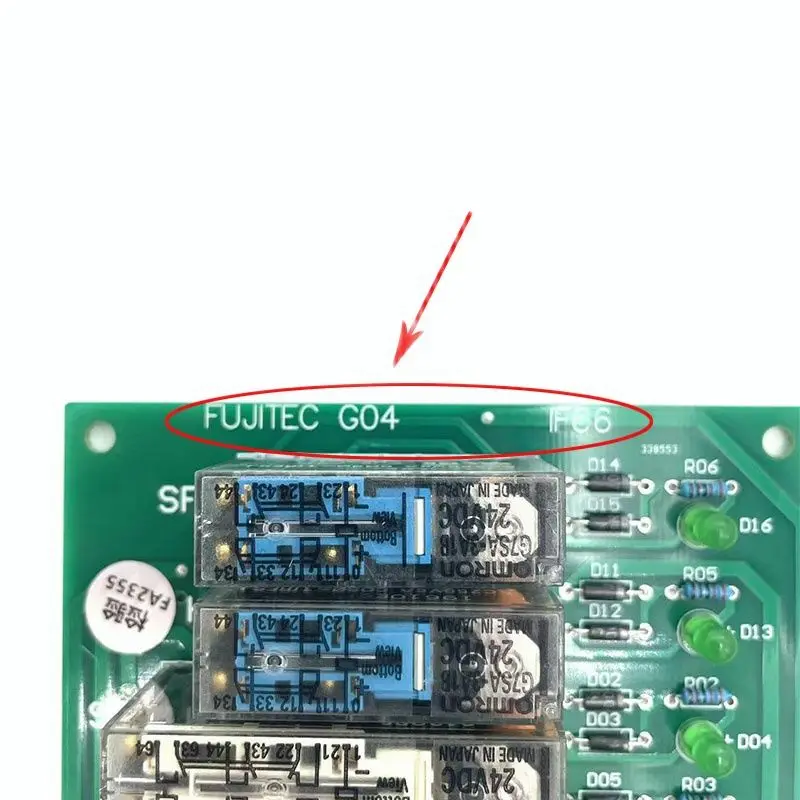 1pce SF2SS-080918 Door Bypass Relay Board Elevator Parts Lift Accessories