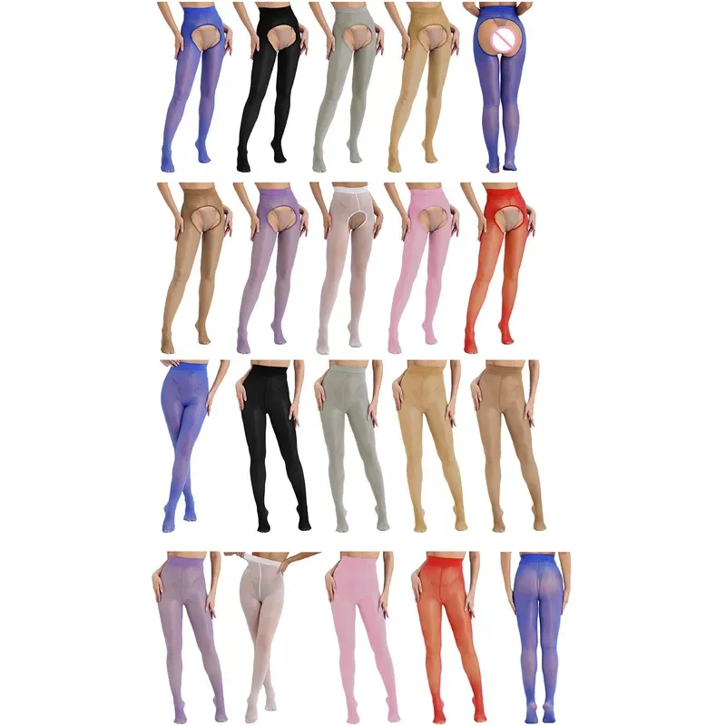 RT01 여성용 광택 높은 신축성 팬티 스타킹 하이 웨이스트 발 스타킹 컨트롤 탑 섹시한 Bodystocking 레깅스 & Gf1을 통해 볼 수 있습니다.