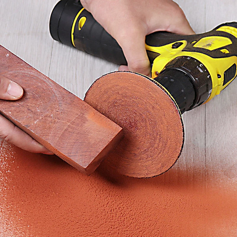 3/4/5/6/7Inches Sanding Paper Set 100-125-150-180mm 40-60-80-120-2000 Grid Metal Polished Woodworking Abrasive Tools