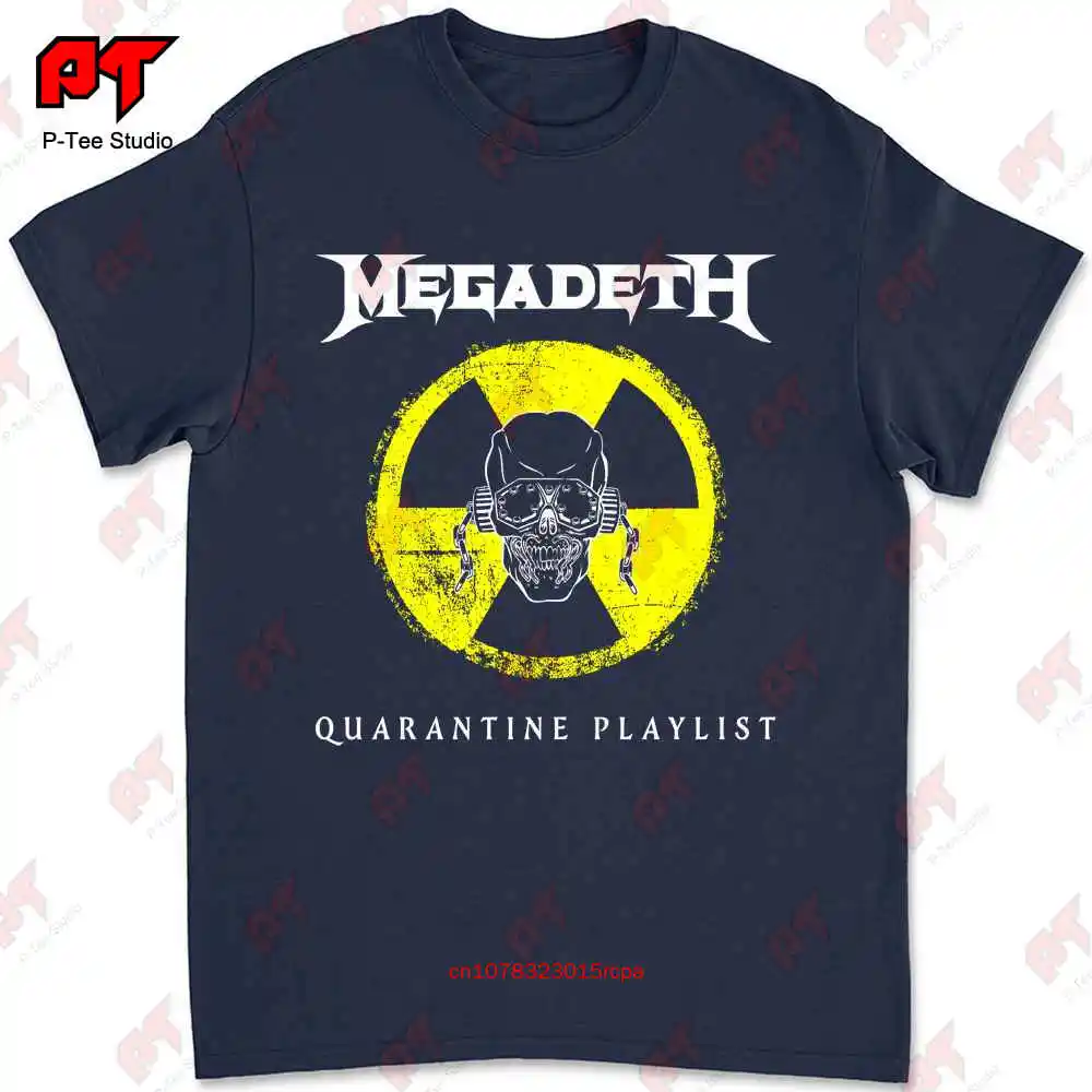 Punk Rock Band Megadeath Quarantine Playlist T-shirt RLV3