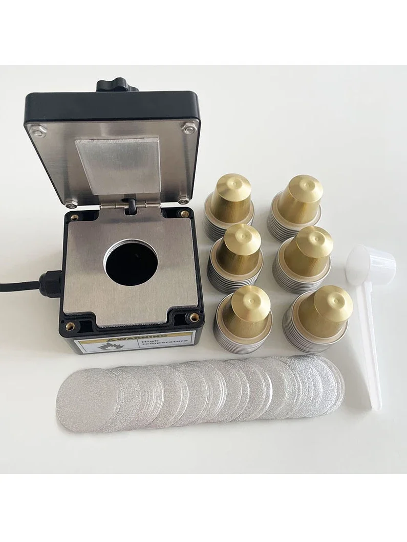 Nespresso Coffee Capsule Aluminum Sealing Machine for DIY,Ideal for Coffee Lovers