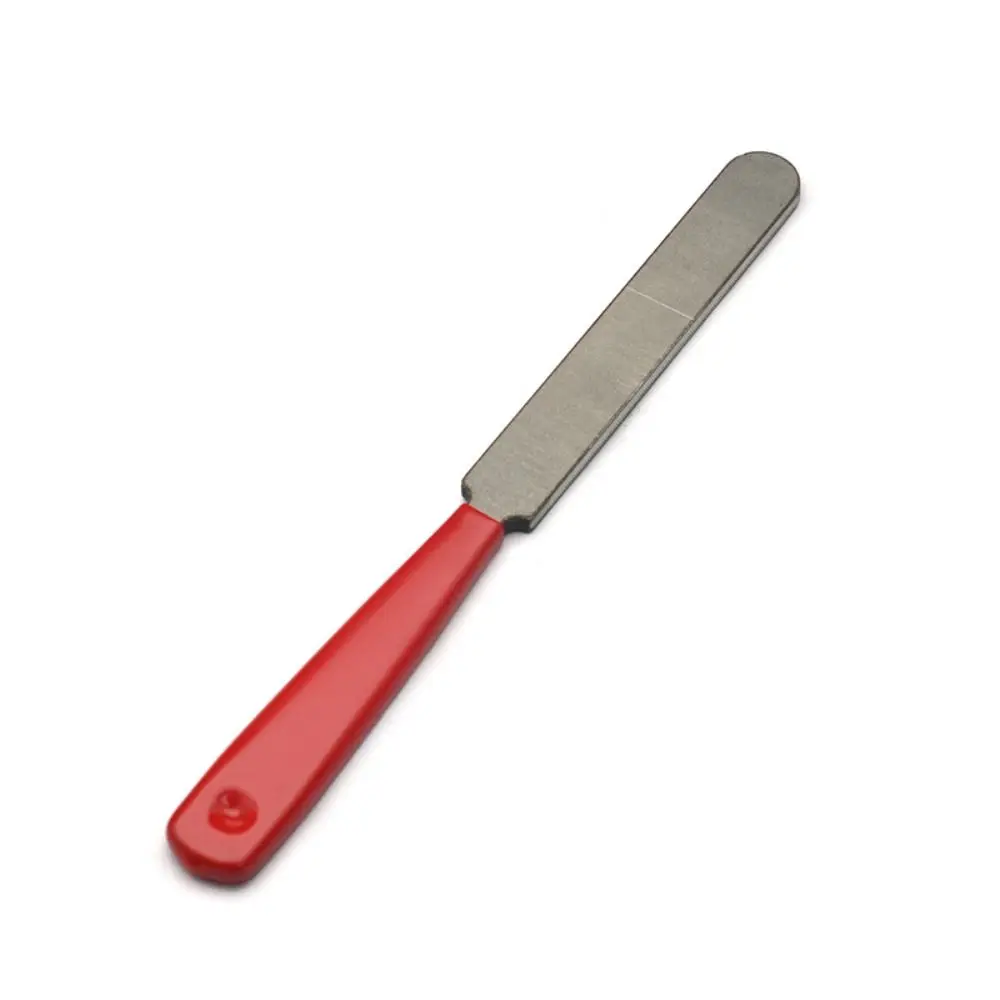 18.5cm Guitar Fret Crowning File Leveling Tool Dual Edge Electric Guitar File Guitar Bass Parts Stainless Steel