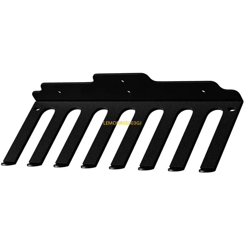 M4YC Heavy Duty Barbell Wall Rack Storage ที่จัดเก็บพร้อมการติดตั้งง่ายสำหรับพื้นที่ออกกำลังกายที่เรียบร้อยและเป็นระเบียบ