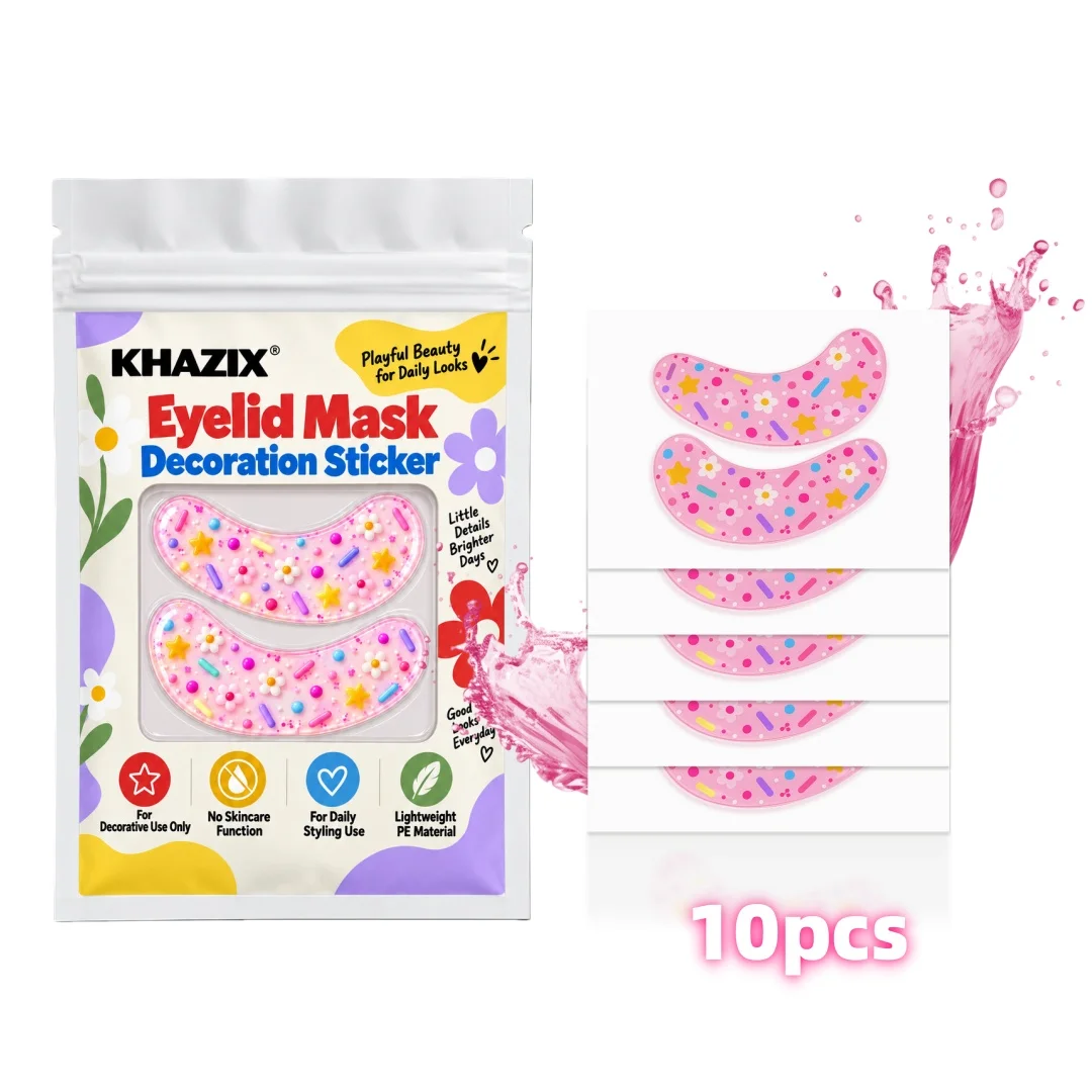 10pcs Colorful Eyelid Makeup Sticker