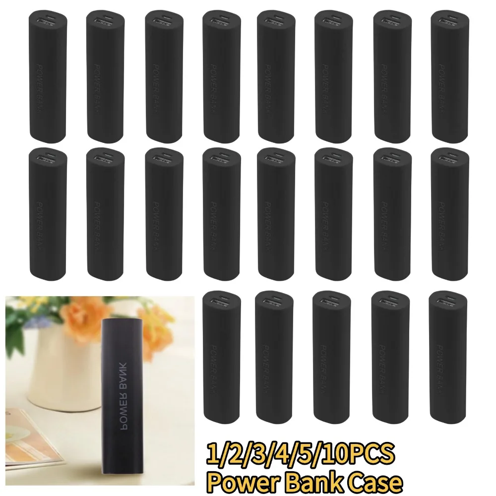 Portable 18650 Power Bank Shell 1 Section 18650 Battery Power Bank Case Lightweight Mini Charging Box For Cellphone MP3 MP4